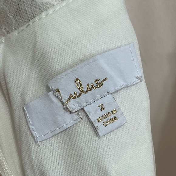 NWOT Lulu’s Bridal Everlasting Affection Lace Backless Mermaid Wedding Dress - Picture 14 of 16